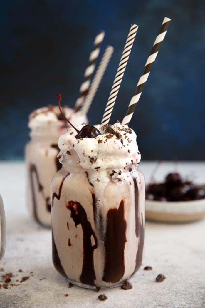  This milkshake recipe combines the best of both worlds – coffee and ice cream!