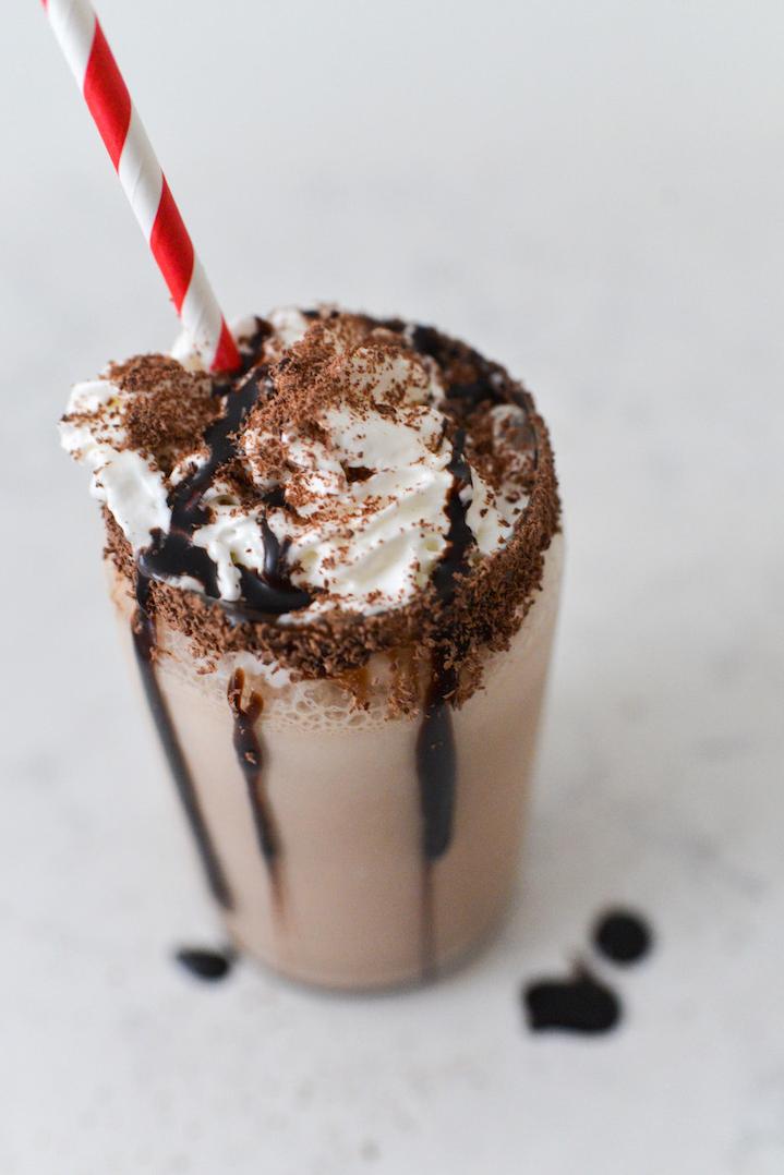  This milkshake recipe is the perfect pick-me-up on a hot summer day.