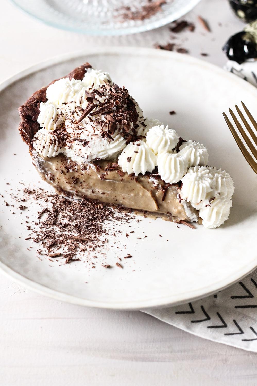 This pie will give your taste buds a caffeine boost.