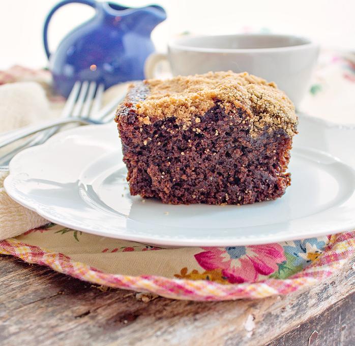  This Shoo-Fly Coffee Cake is the perfect treat for brunch or a weekend breakfast.