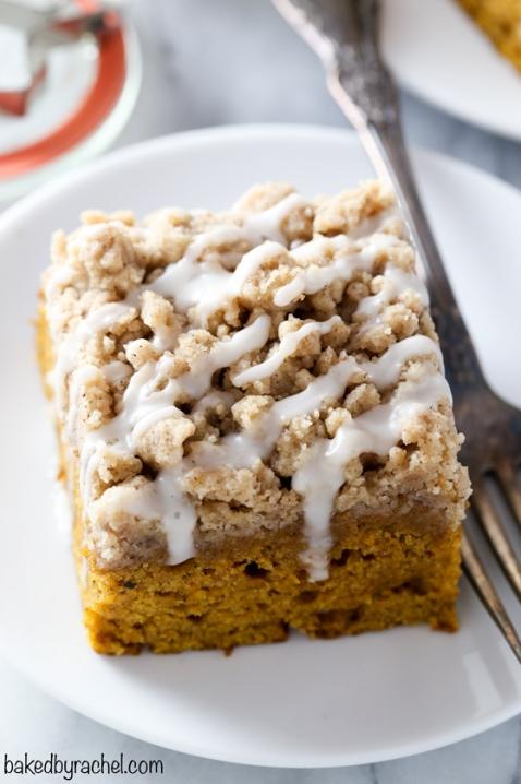  Topped with a buttery cinnamon streusel, this cake is beyond delicious