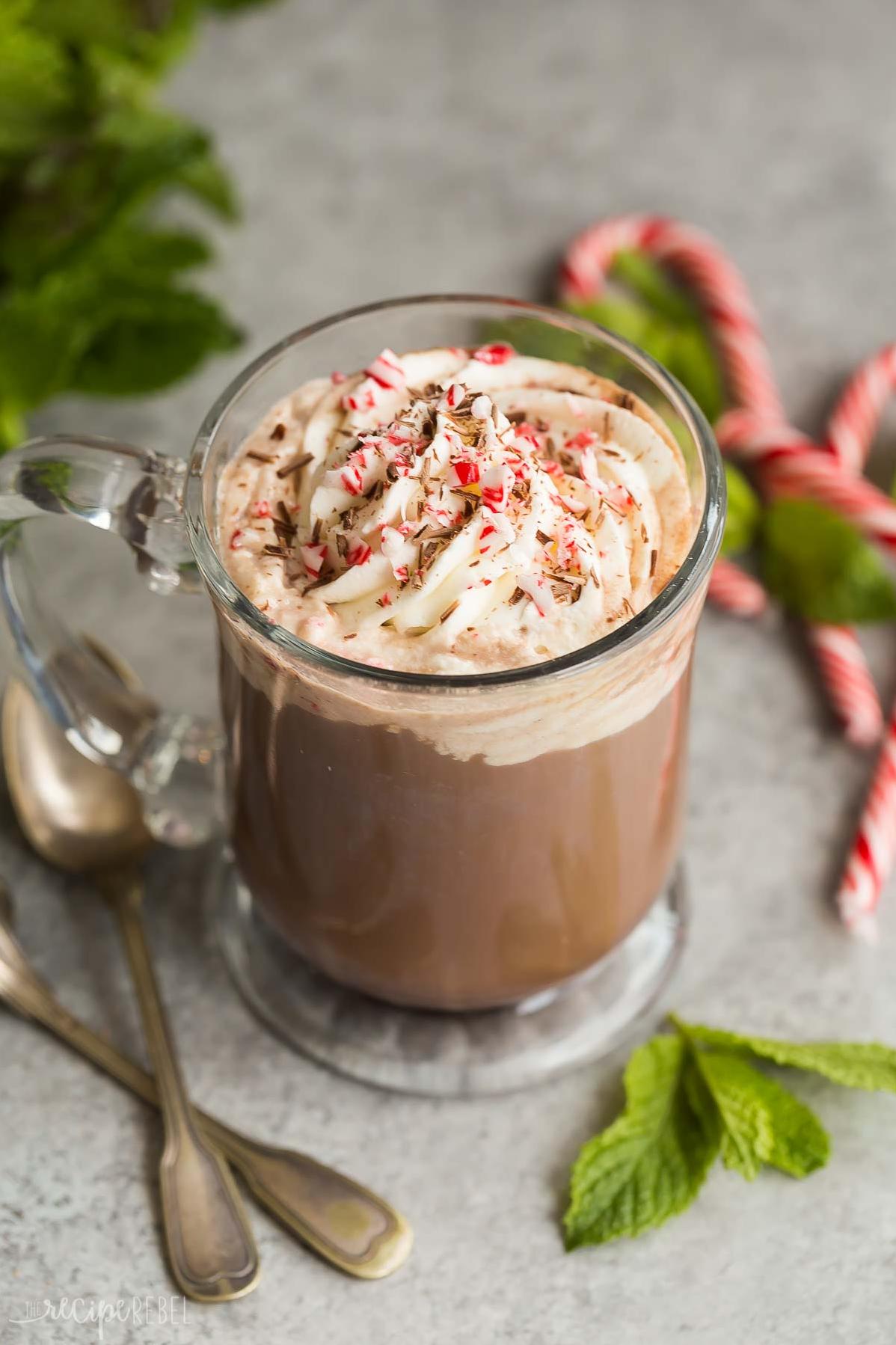  Treat yourself to a cozy cup of holiday goodness with our Peppermint Mocha Mix recipe. 🎄🍫