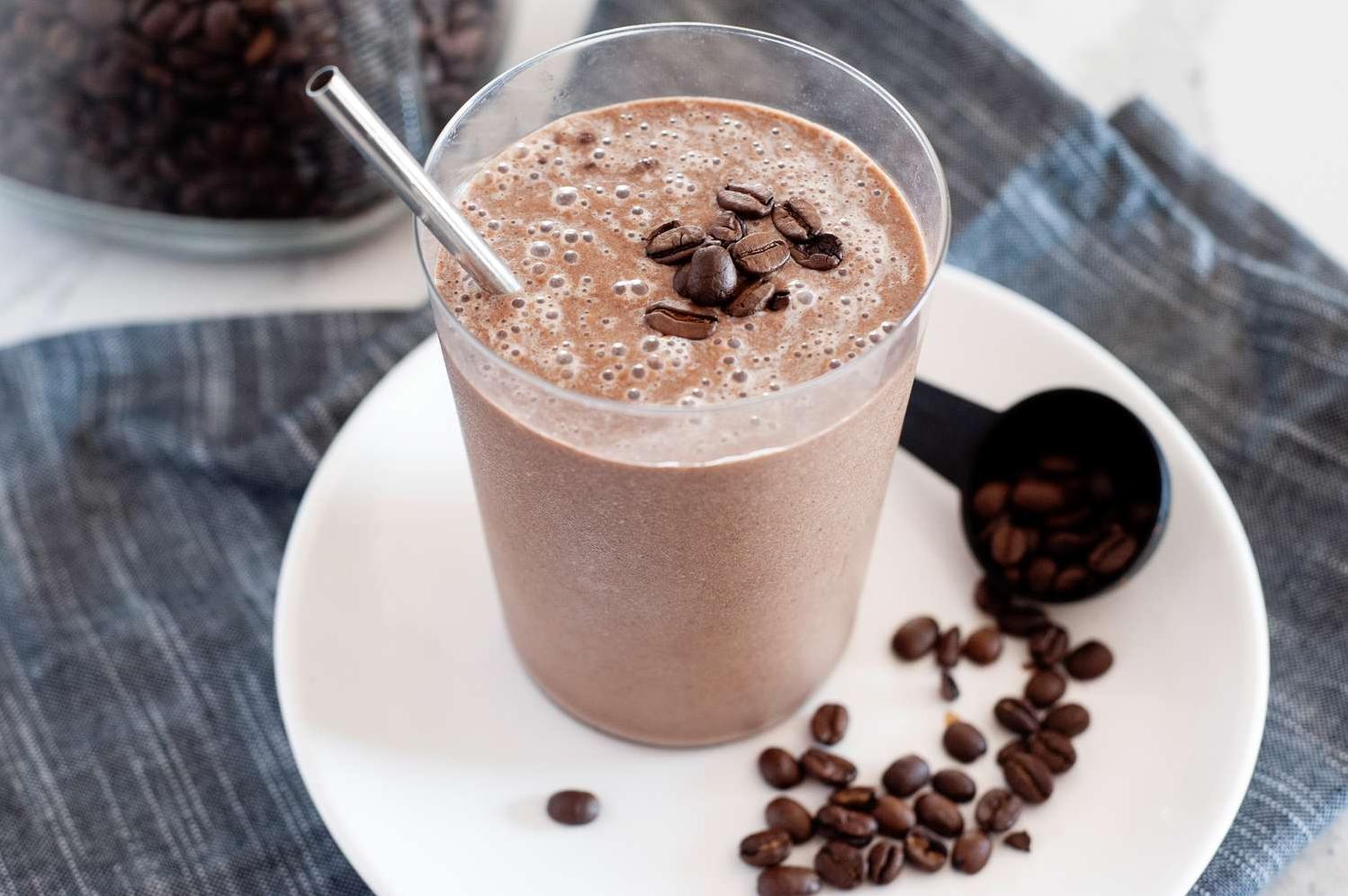  Turn your morning coffee into a delicious smoothie with this recipe.