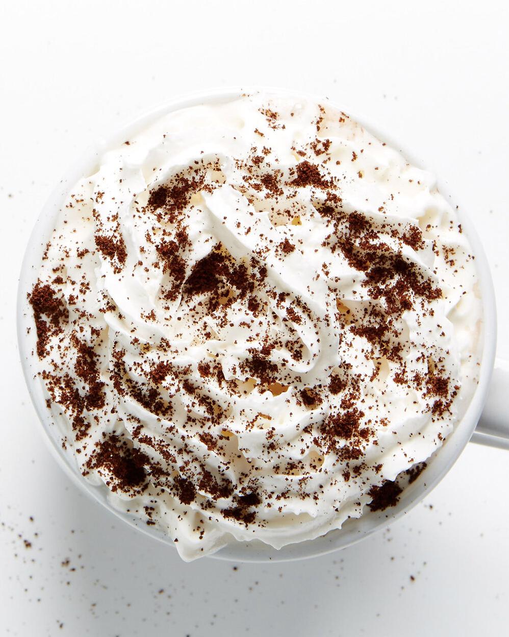  Turn your ordinary hot chocolate into a decadent mocha-soy delight.
