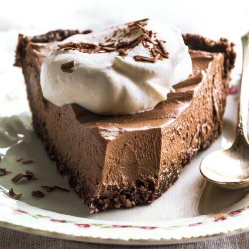 Vegan Chocolate Mocha Pie