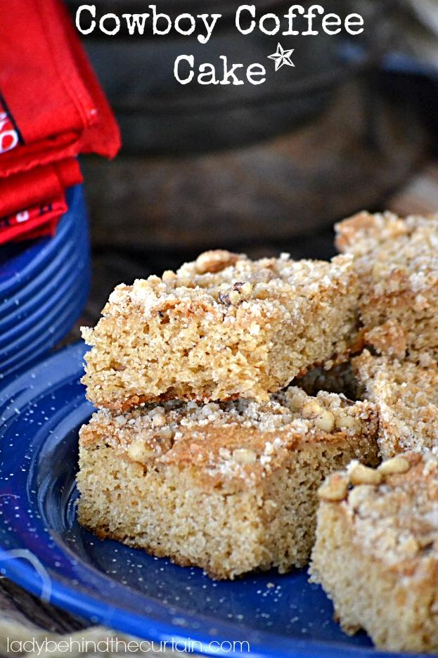  Wake up and feel like a cowboy with this coffee cake.
