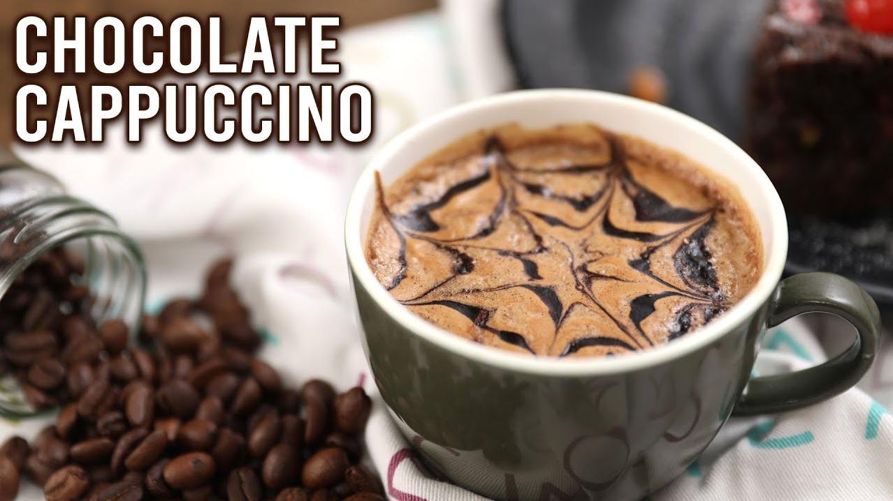  Wake up and smell the chocolate! This cappuccino will start your day off with a bang.