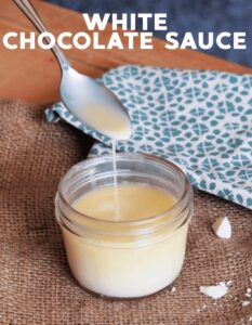 White Chocolate Espresso Sauce