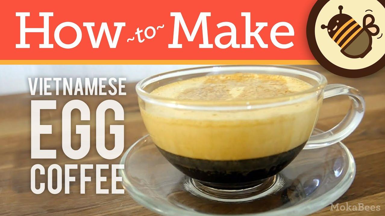  Who needs dessert when you can have a sweet egg cappuccino?