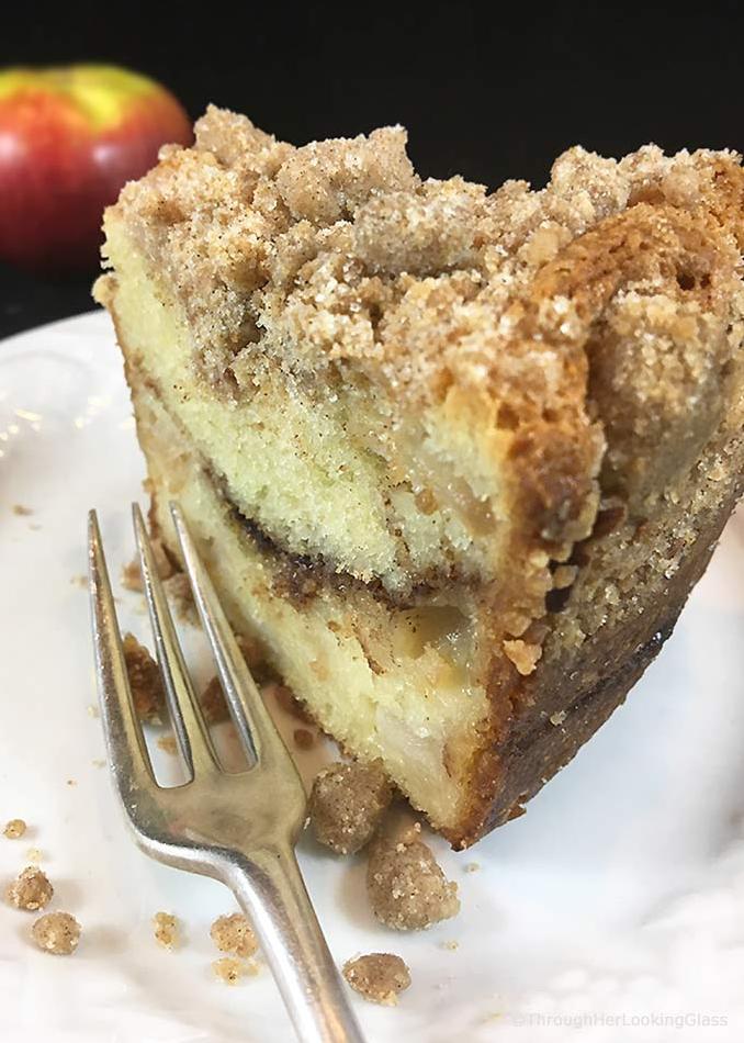  Who needs plain coffee when you can have this apple streusel coffee cake instead?