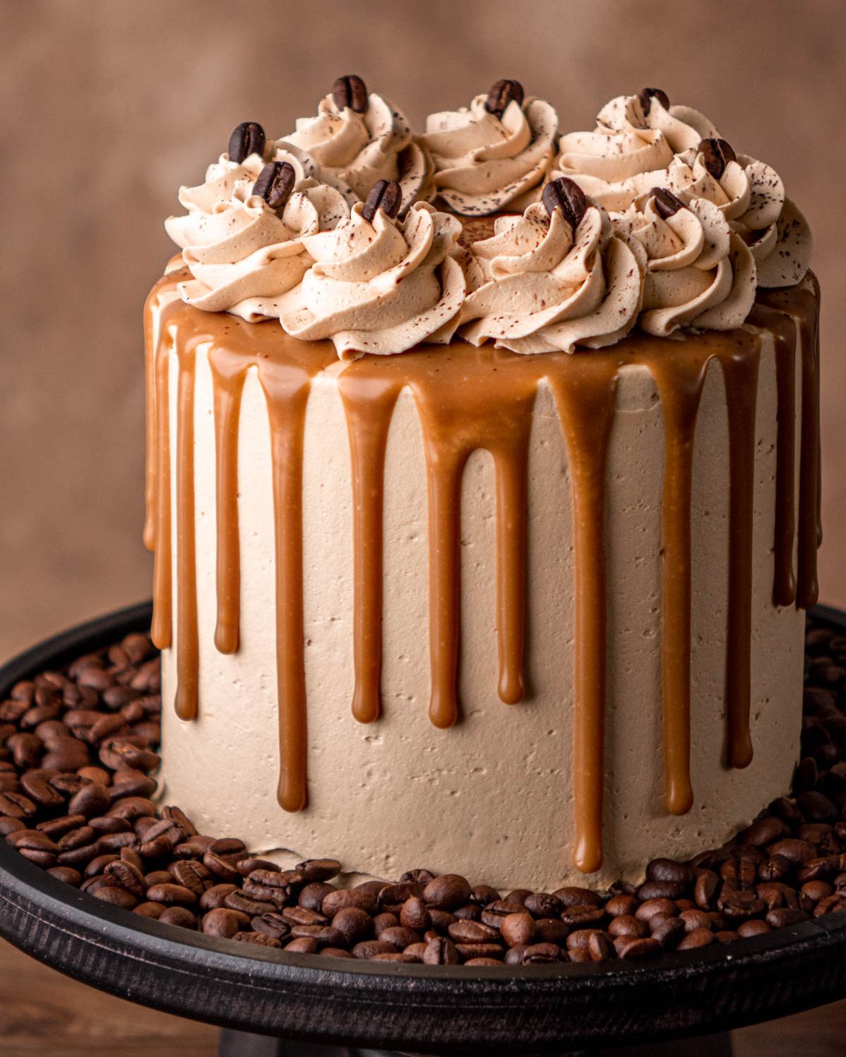  Who needs to go to a café when you can make this delicious cappuccino cake at home?