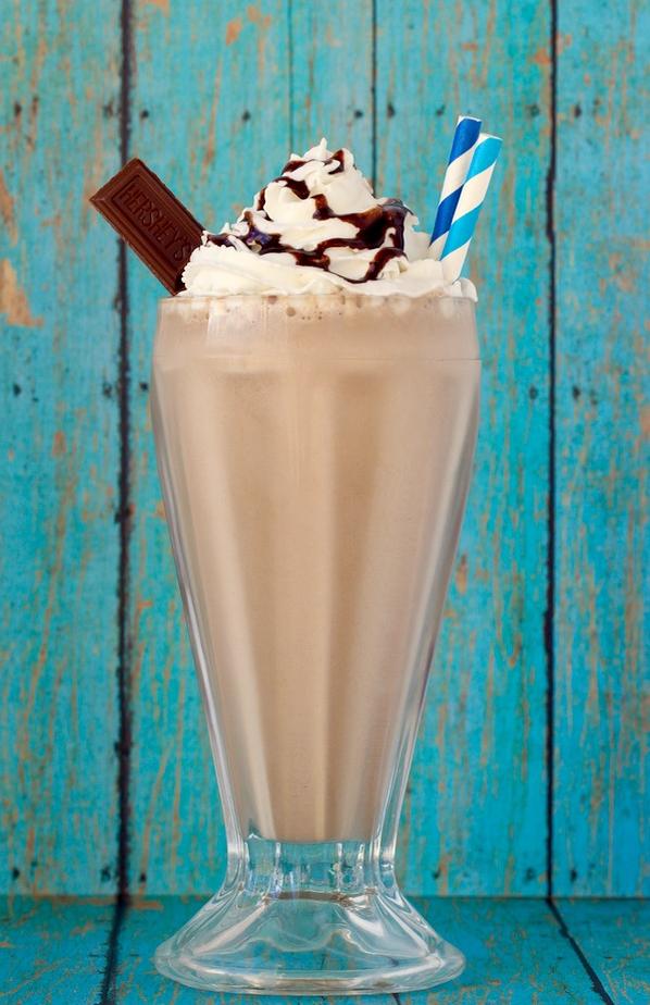  Who says you can't have coffee for dessert? Try this Mocha Shake.