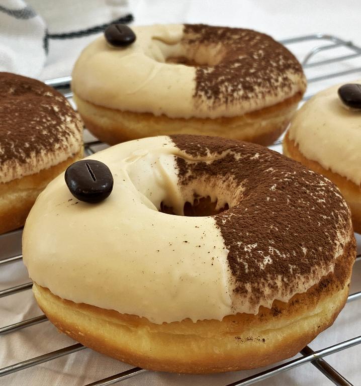  With a cappuccino-infused frosting and doughnut batter, these doughnuts are the perfect pick-me-up.