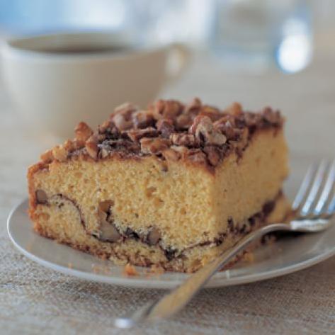  With a moist and tender crumb, this coffee cake is simply irresistible.