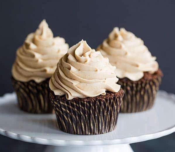  You won't be able to resist the temptation of these irresistible Mocha Cupcakes.