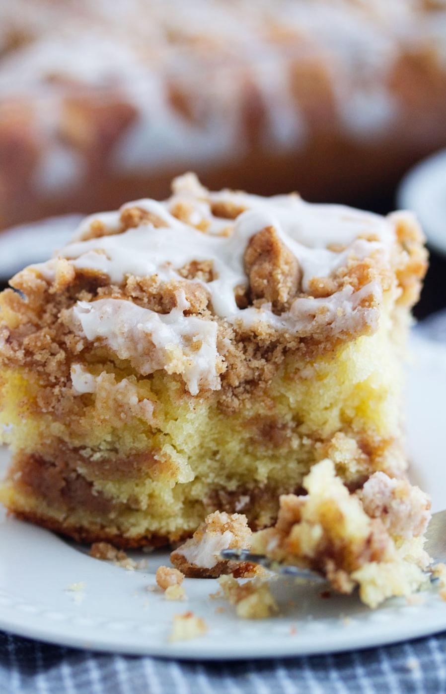  Your house will smell like a cinnamon wonderland when you bake this cake.